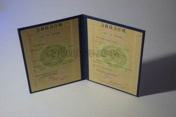 Диплом о Высшем Образовании Казахской ССР в Ростове-на-Дону